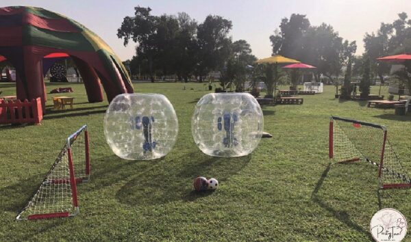 Bumper Balloon with Goal Soccer